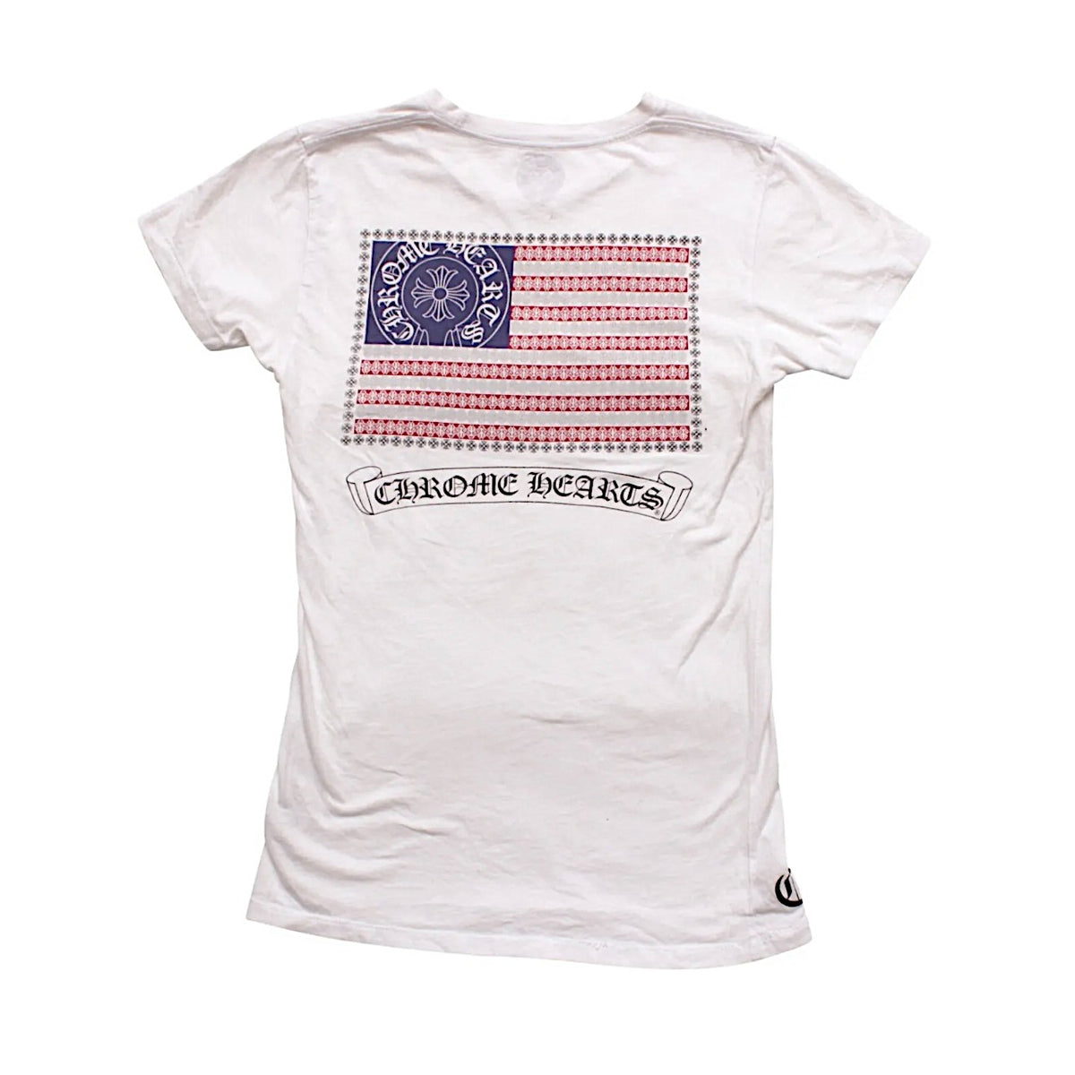 Chrome Hearts USA Flag Dagger Tee – Labeled 1 of 1 Chrome Hearts USA Flag Dagger Tee – Labeled 1 of 1